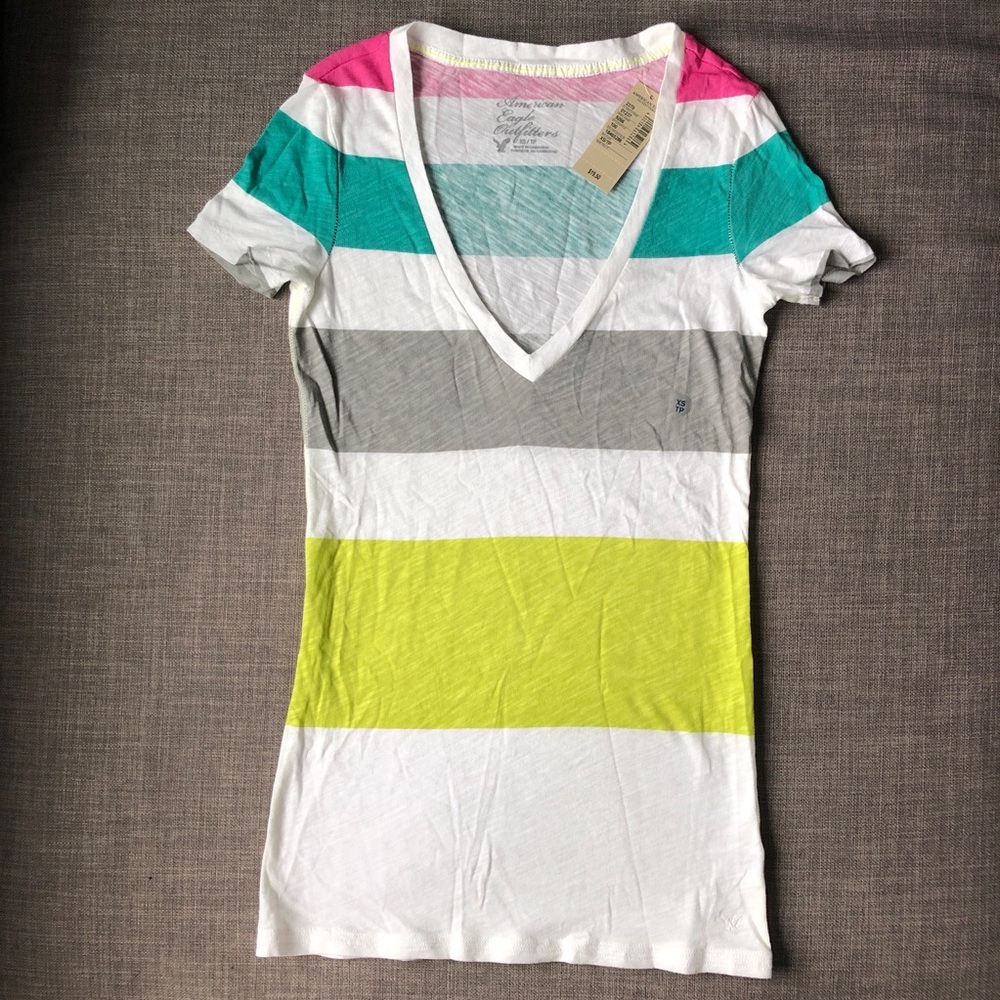 AE striped tshirt